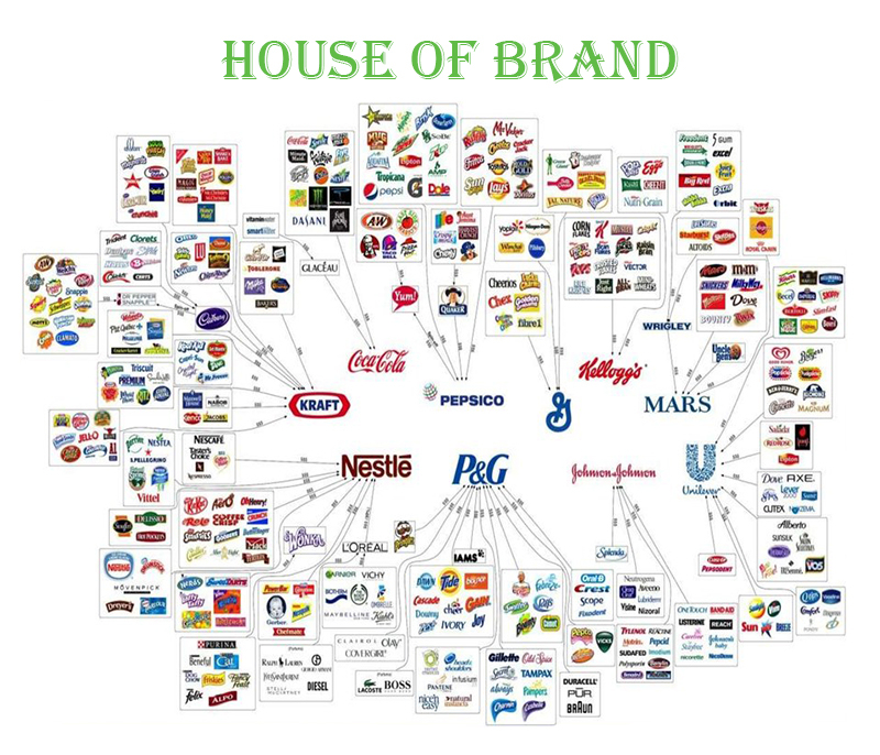Mô hình House of Brand